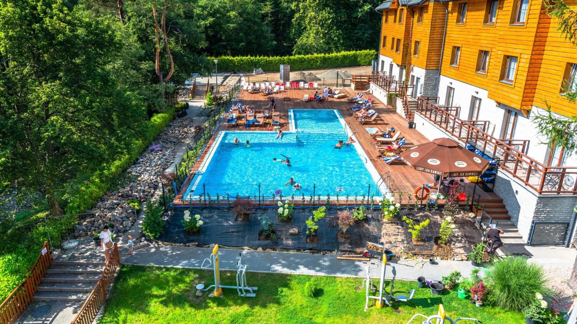 Hotel Czarny Potok Resort Spa & Conference Крыница-Здруй Экстерьер фото